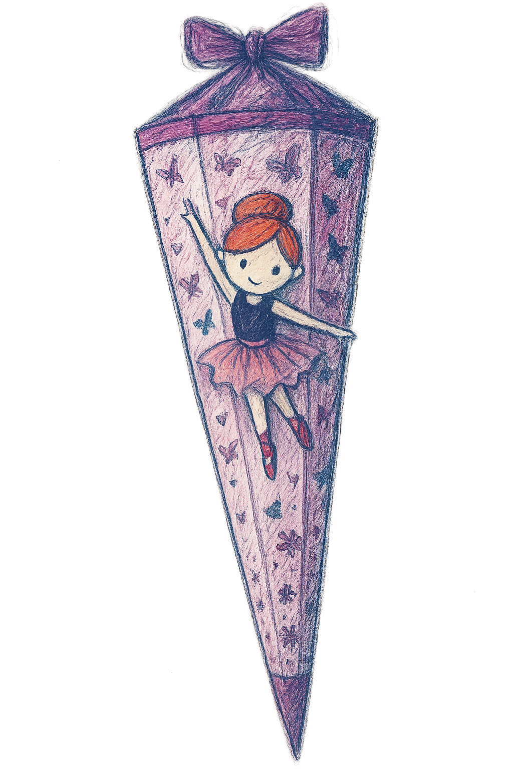 Ballerina Schultüte